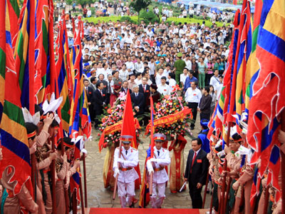 Lễ giỗ Tổ Hùng Vương - Nét đẹp văn hóa cổ truyền người Việt 